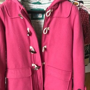 Adorable pink coat